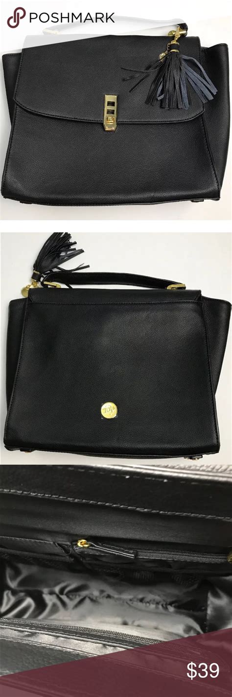 JOY Modern Elegance Leather Bag with RFID Protection